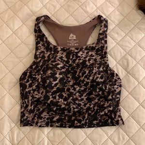 cheetah workout top